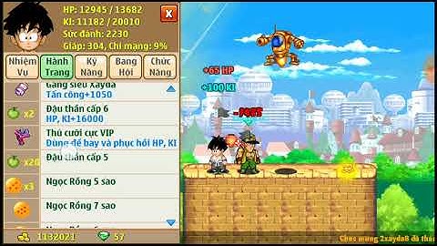 Ngọc rồng online: đệ tử masenko kéo win doanh trai