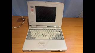 古董东芝T2400笔记本修复/RESTORATION OF A VINTAGE TOSHIBA T2400 NOTEBOOK