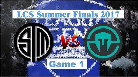 TSM vs IMT Highlights Game 1 - NA LCS Summer Final 2017