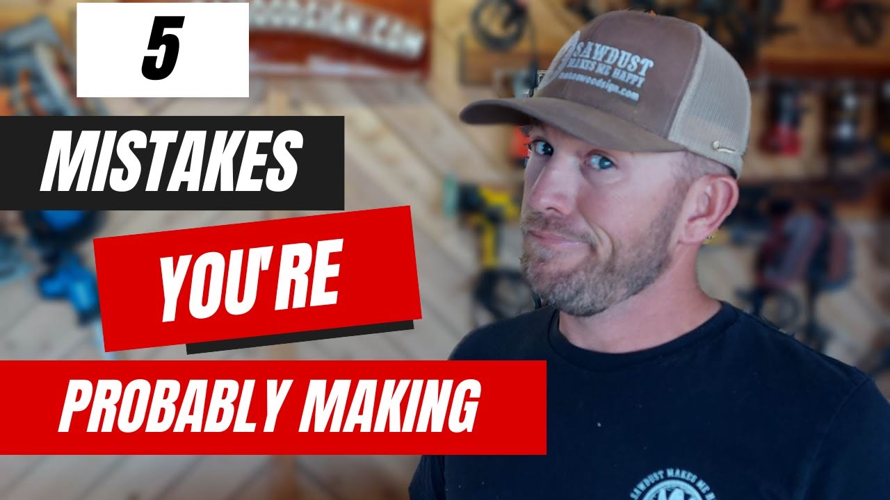 5 Big Mistakes You're (Probably) Making YouTube