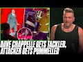 Pat McAfee Reacts To Person Tackling Dave Chappelle On Stage, Getting WRECKED After
