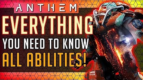 Anthem | Colossus: Everything You NEED to Know! All Abilities In-depth Look! #Anthem