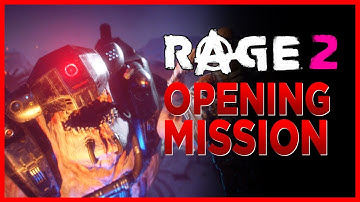 RAGE 2 | OPENING MISSION | FIRST MISSION GAMEPLAY