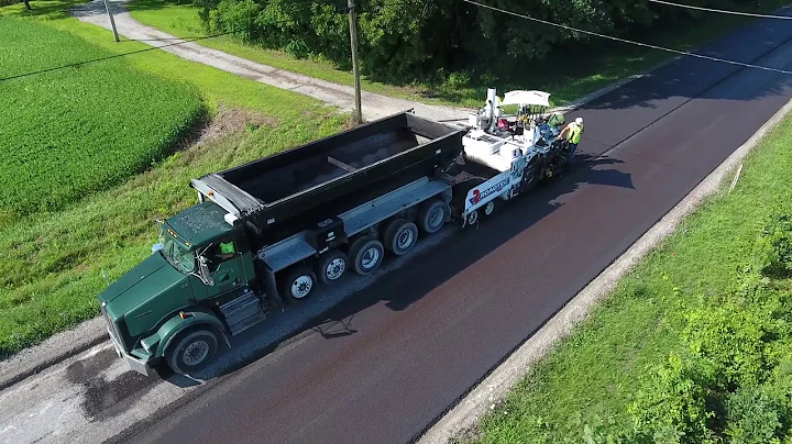 Ida West Road Reconstruction   Asphalt Materials 1