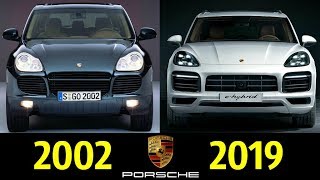 Мультфильм Porsche Cayenne Эволюция 2002 2019 Обзор 