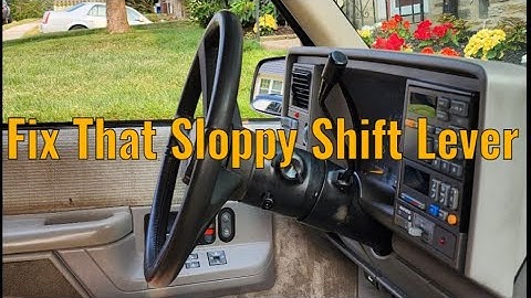 Fixing the Loose Shift Lever in a GM Steering Column