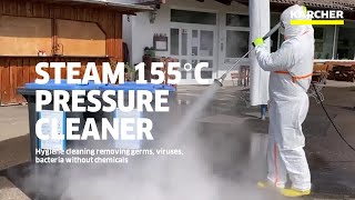 Karcher Hot Water High Pressure Cleaner  Steam Cleaning Mode | Kills Germs, Bacteria and Viruses