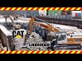 🔨Caterpillar 336F & Liebherr R 946 🔨 Demolition Work, Stuttgart 21, Germany, 31.05.2021.