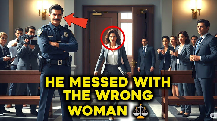 He Thought His Badge Made Him Untouchable—Until the Wrong Woman Took Him to Court