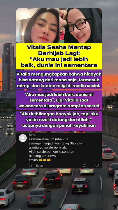 Vitalia Sesha Berhijab Lagi #shorts #viralshorts