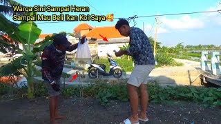 Rezeki..!! Saat Mancing Dapat Ikan Koi, Warga Sini Heran Di Beli Ikan Koi Saya