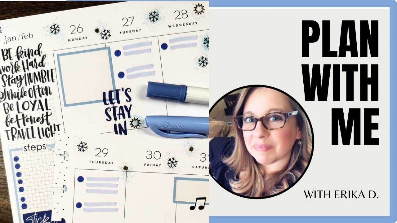 Plan with Me // Classic Happy Planner // Jan 26-Feb 1