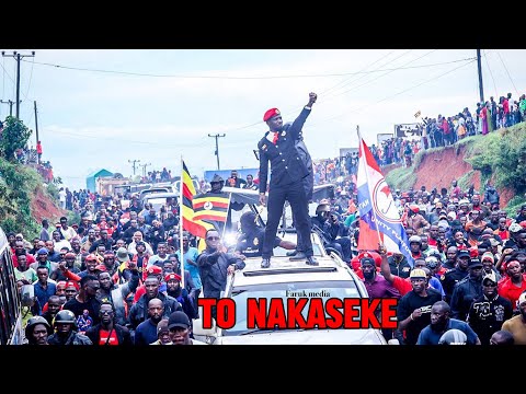 LIVE H E Bobi Wine Heading To Nakaseke Day 10 Of The Campaign Trail