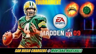 Madden 09 Tourney - San Diego Chargers Montana Marshals From Billings, Mt