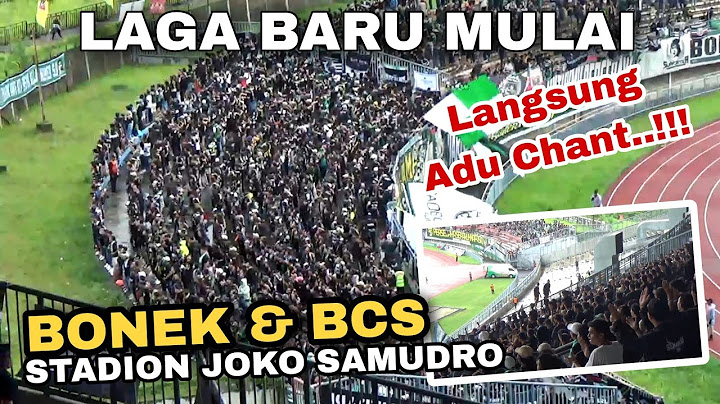 SERU Laga baru mulai auto Adu Chant Bonek dan BCS Pss | Persebaya vs Pss Sleman Stadion Joko Samudro