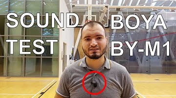 Boya BY-M1 geluidstest || Unboxing en review van de Boya-microfoon voor smartphone en DSLR