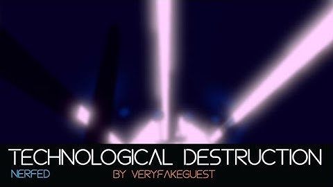 Technological Destruction (Crazy + Nerfed) by veryfakeguest | Roblox: Flood Escape 2