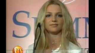 Britney Spears Talks New Album & Cancer Awareness on ET 3/3/2003