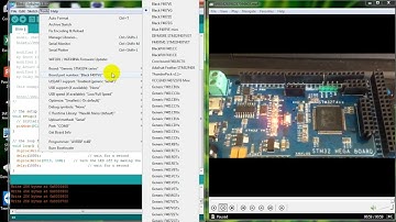 Hỗ trợ Nạp STM32 qua Serial 1 Click trên IDE Arduino( Thư Viện stm32duino + rogerclarkmelbourne)