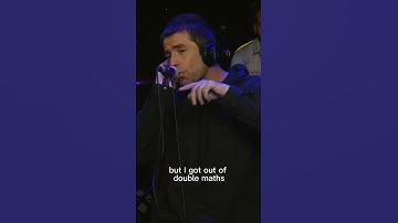 Liam Gallagher - “got out of double maths” @howardstern #shorts