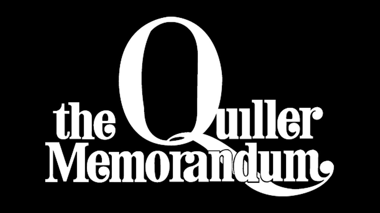 The Quiller Memorandum (1966) - Trailer