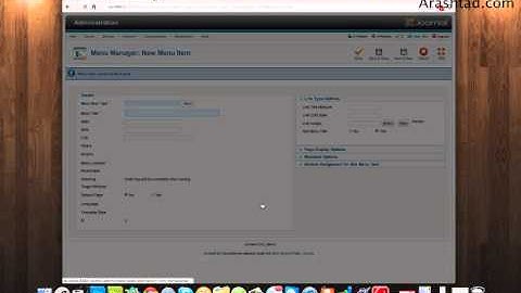 Lesson 22 - How to Create Menus in Joomla!
