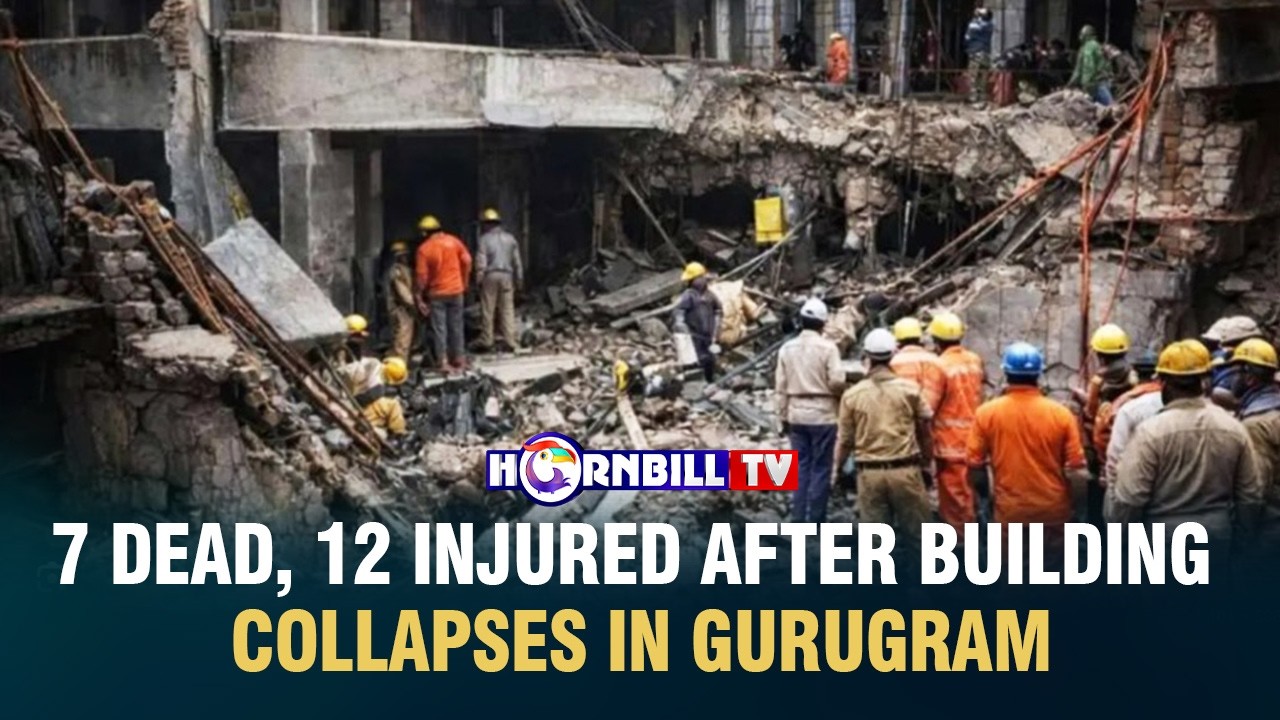 7 DEAD, 12 INJURED AFTER BUILDING COLLAPSES IN GURUGRAM