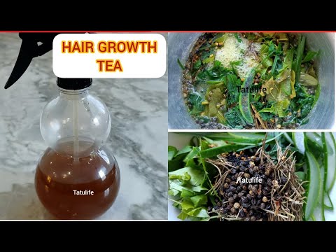 NJIA RAHISI YA KUWA NA NYWELE NDEFU NYINGI NYEUSI ZISIZOKATIKA LAINI EASY WAY TO HAVE HEALTHY HAIR