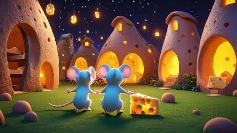 Three Blind Mice Visit the Cheese Hills | Best Nursery Rhymes and Kids Songs Collection