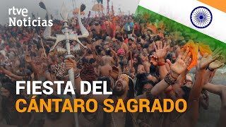 INDIA: La PANDEMIA no impide la celebración de una de las FIESTAS más MULTITUDINARIAS | RTVE