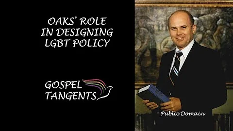 434: Oaks' Role Designing LGBT Policy (Part 3 of 4...