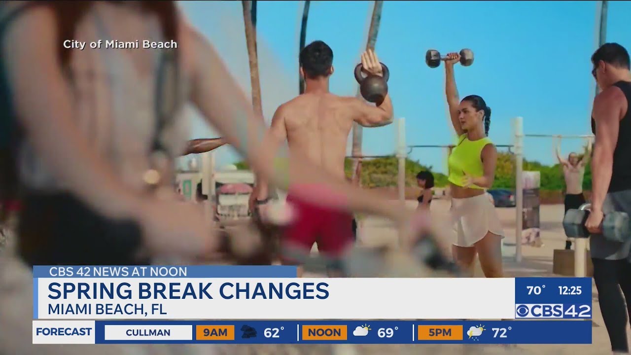 Spring break changes in Florida