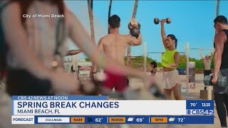 Spring break changes in Florida