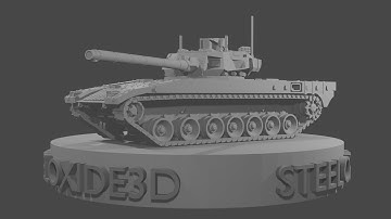 T-14 Armata 3D model for 3D printing