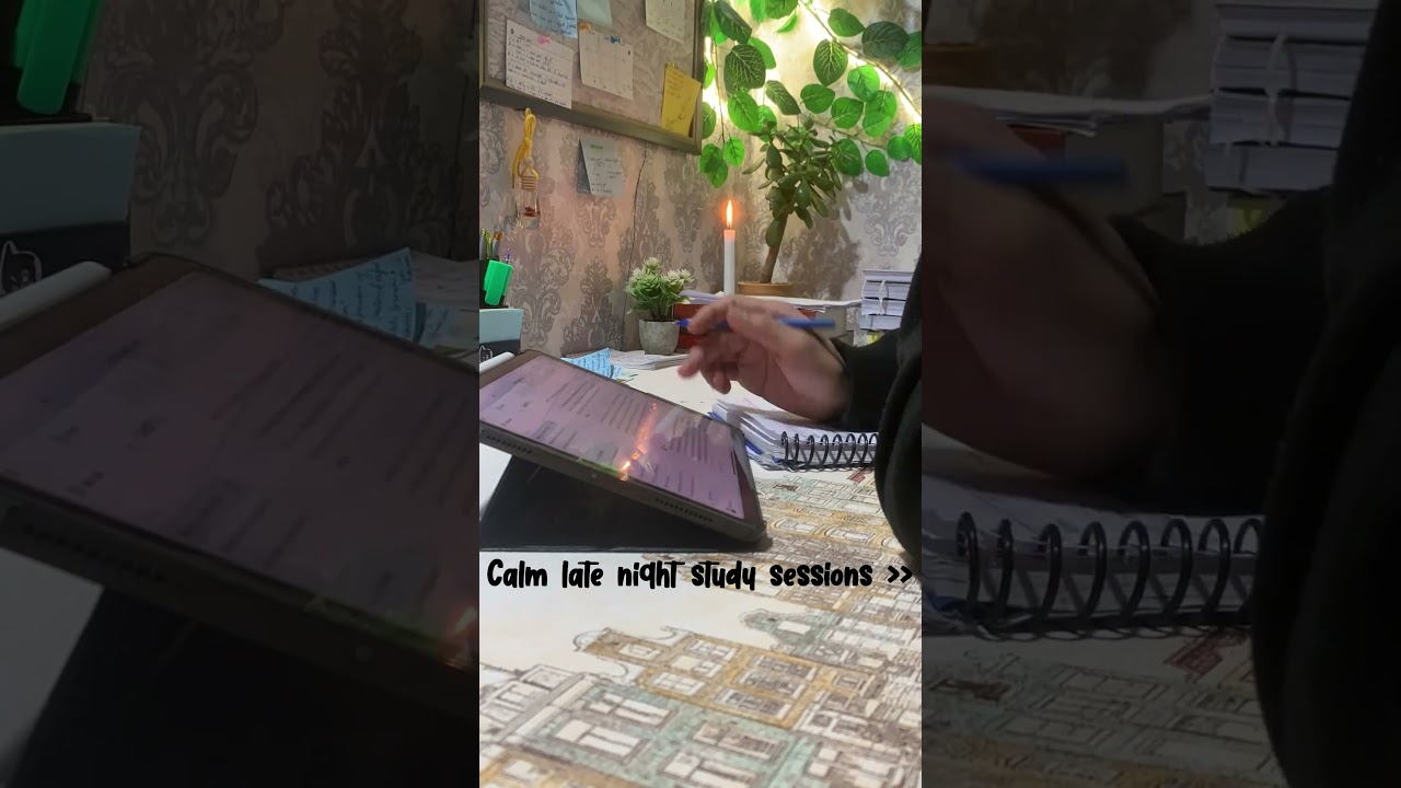 Calm night session 📚📖🕯