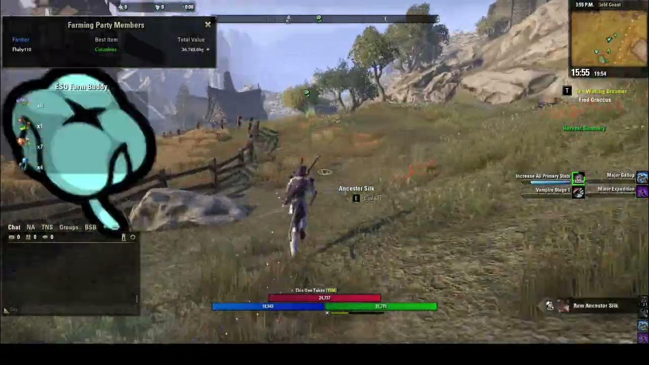 ESO Gold Farming Alchemy Mats YouTube