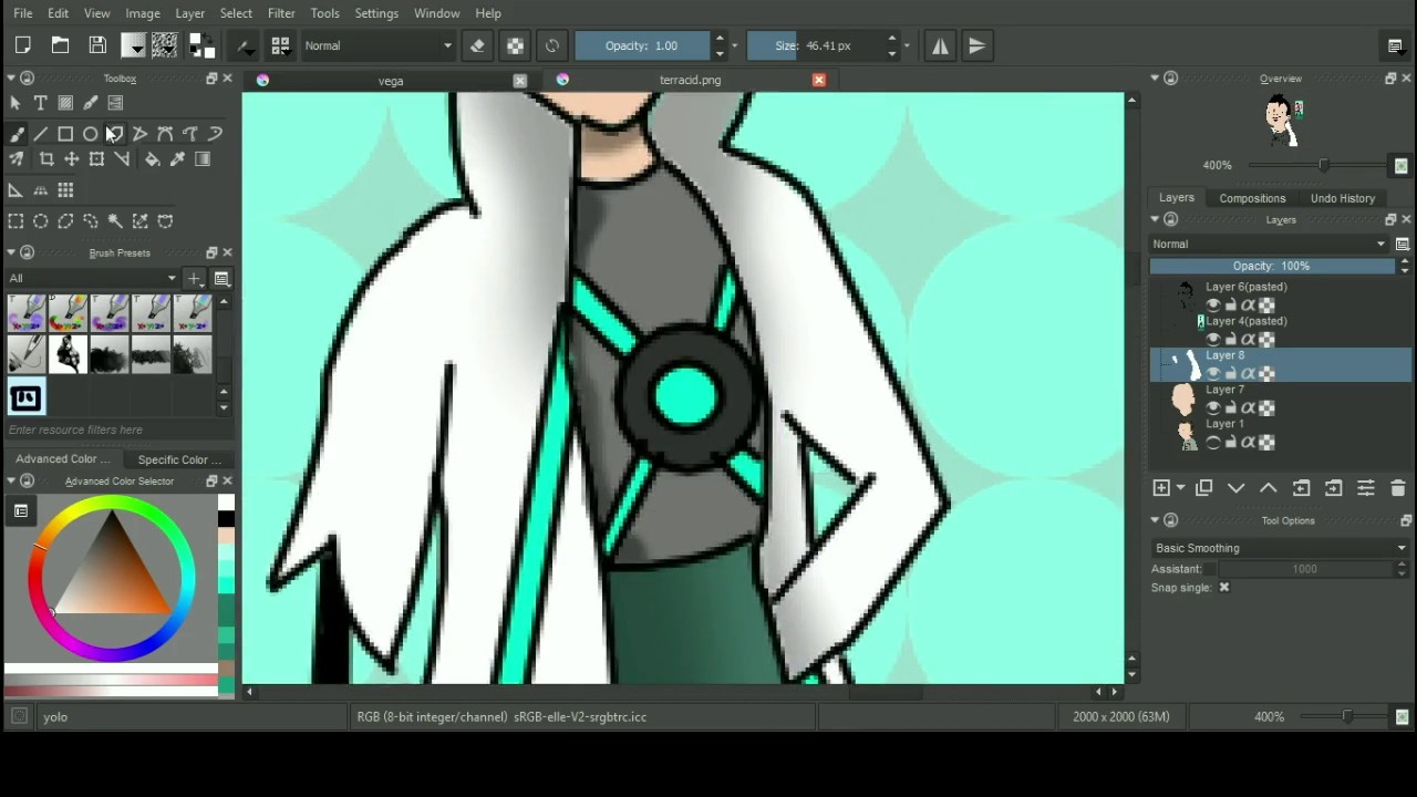 SPEEDPAINT : MY OC - YouTube