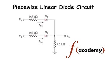 Analysis of Piecewise Linear Diode Circuit: Output Voltage and Currents