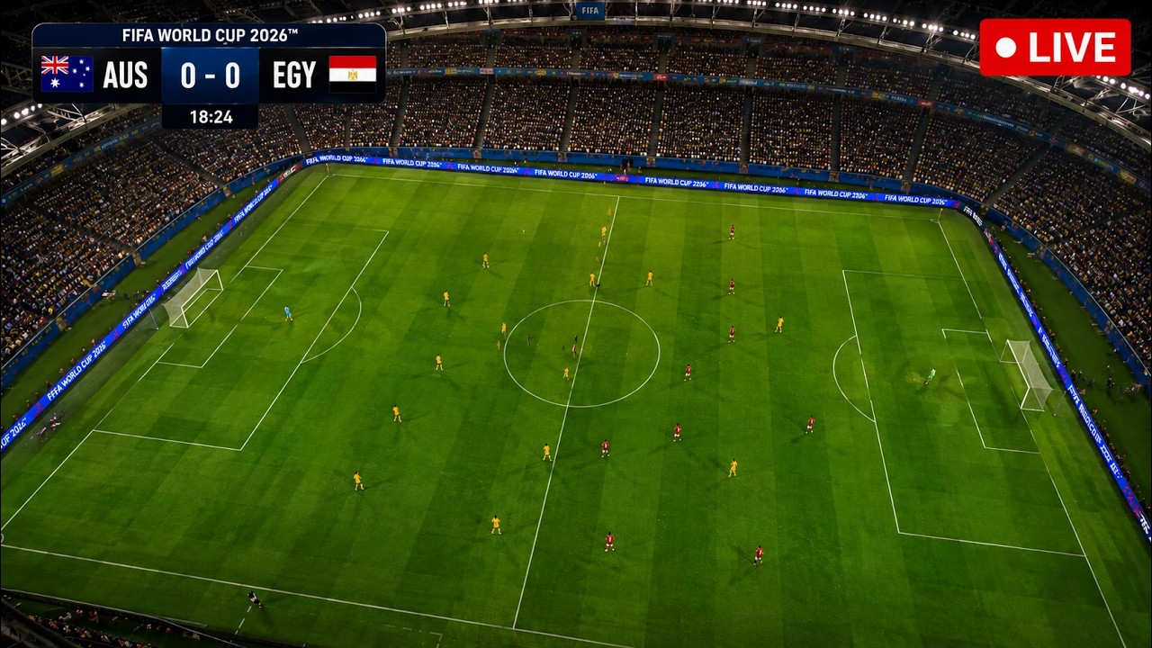 Australia vs Egypt LIVE | FIFA World Cup 2026 Round of 32 | Full Match LIVE Watchalong | AUS vs EGY