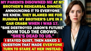 My Parents Disowned Me at My Brother's Wedding—Until I Revealed What Really Happened...