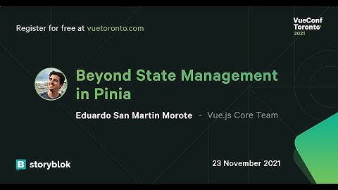 Beyond State Management in Pinia by Eduardo San Martin