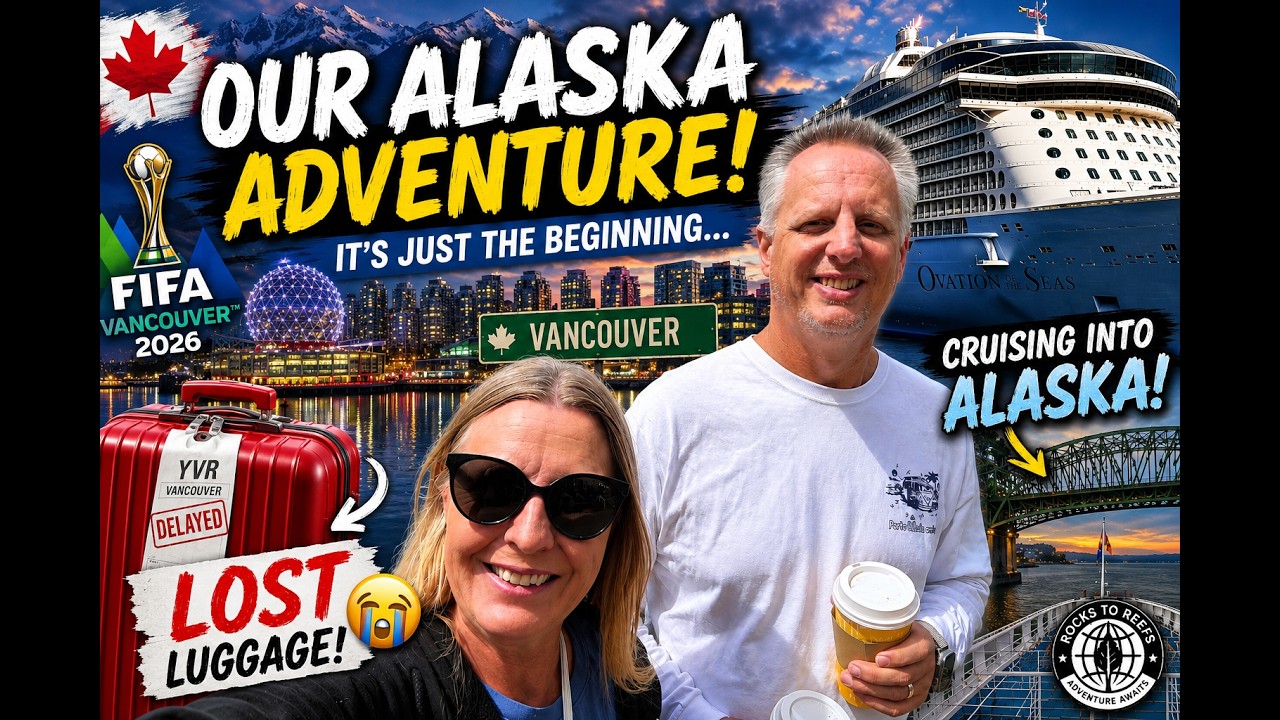 The Craziest Travel Day We've Ever Had! | Alaska Cruise Begins