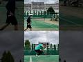 崩して崩れるあさけんさん #テニス #tennis