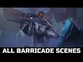 Transformers: War For Cybertron Trilogy - All Barricade Scenes