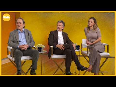 Ethan Hawke, Betty Gilpin, Tommy Lee Jones dish on ‘The Lowdown’