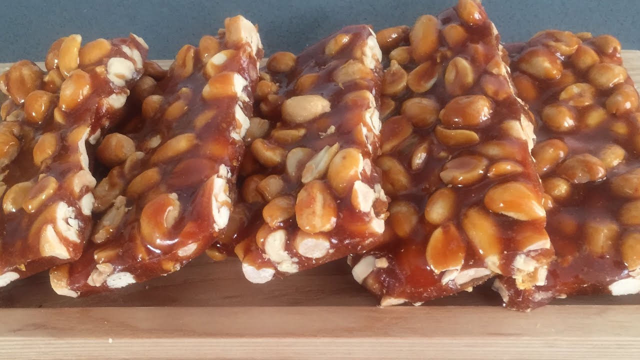 Peanuts Brittle ||peanuts Chikki Recipe طرزتهیه ممپلی چاکلیتی