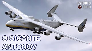O MAIOR AVIÃO DO MUNDO - O Antonov AN-225 voltou a voar
