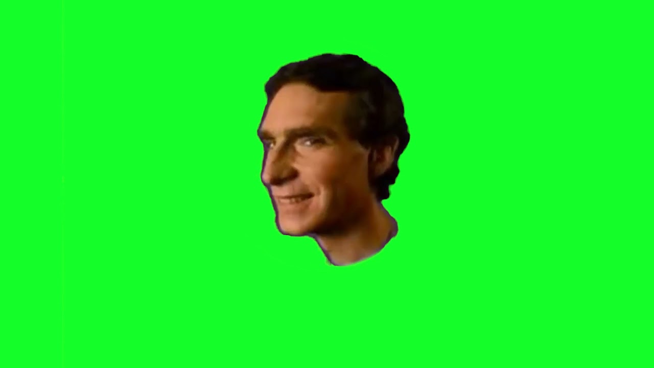 Bill Nye 3D Head Greenscreen YouTube Bill Nye 3D Head Greenscreen YouTube
