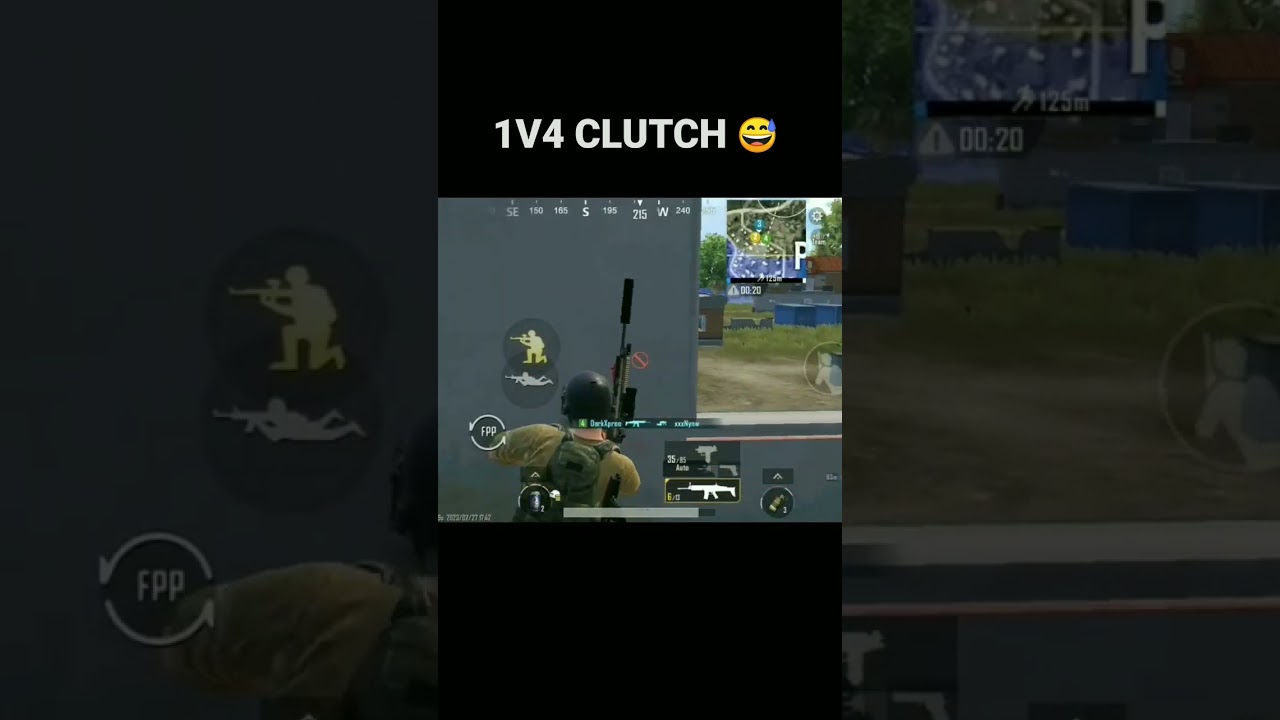 1V4😅 | BGMI| PUBG MOBILE| GAMER CONQ 