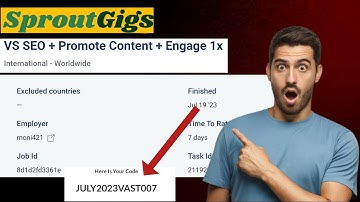 How To Find Seo (Code) Task on sproutgigs| Part 2 | Seo task in Sprout Gigs |#picoworkers #online